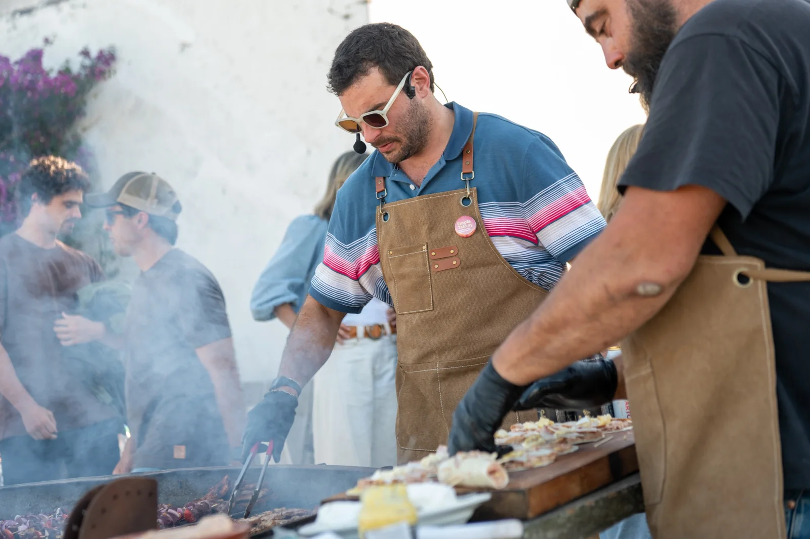 Servicio y producción gastronómica en vivo