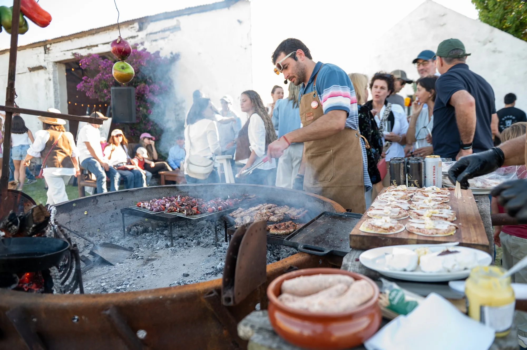 Servicio gastronómico en vivo